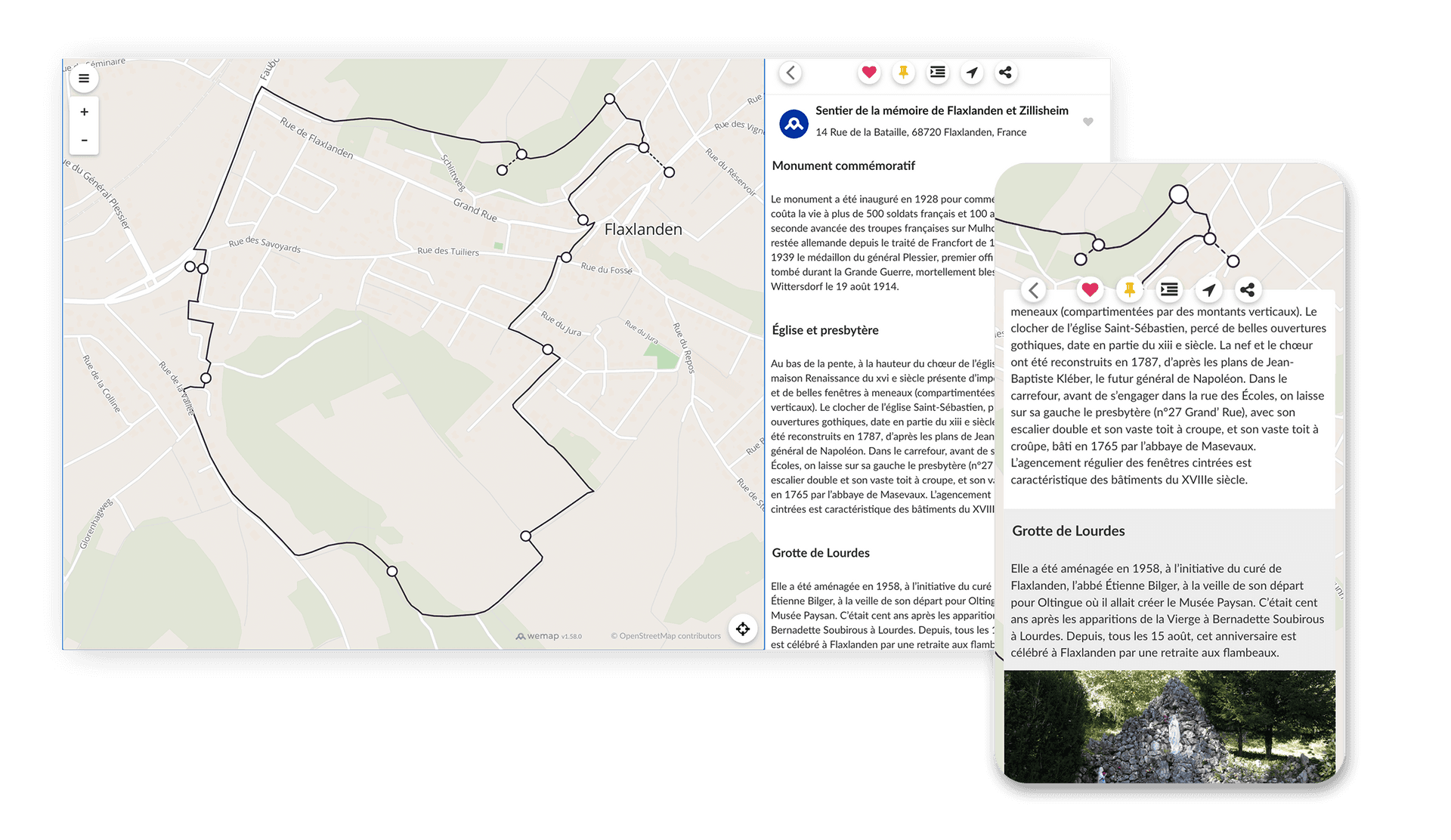 a video of a map with shapes and layers