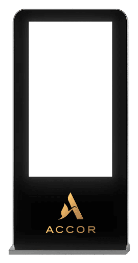 mobile with open Wemap pinpoint